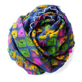 Aurora Scarf - Deep Indigo