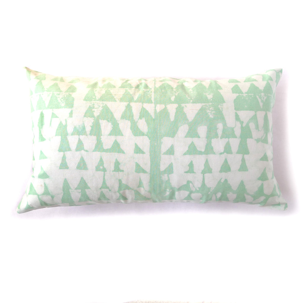 Hand Batiked Terra Pillow - 12x22
