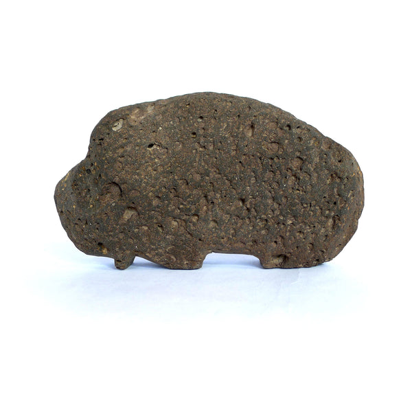 Stone Spirit Animal Sculpture - Buffalo