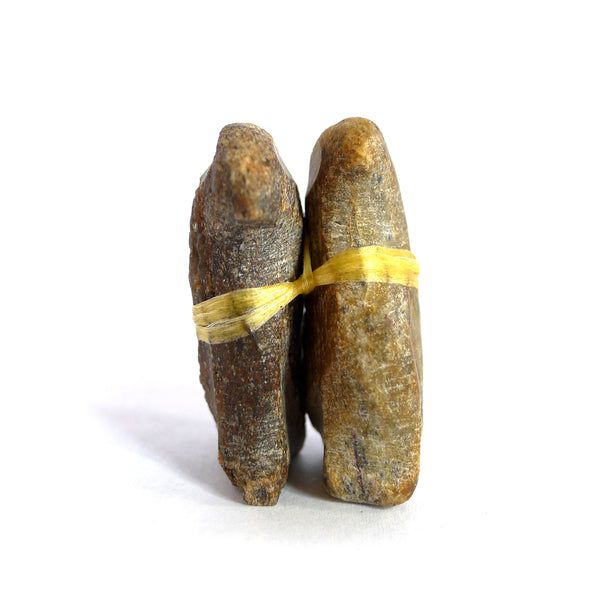 Stone Spirit Animal Sculpture - Eagle Pair