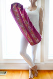 Enlightened Yoga Bag - Fuchsia (Rabari)