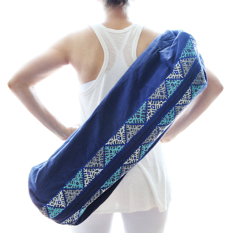 Enlightened Yoga Bag - Fuchsia (Rabari)