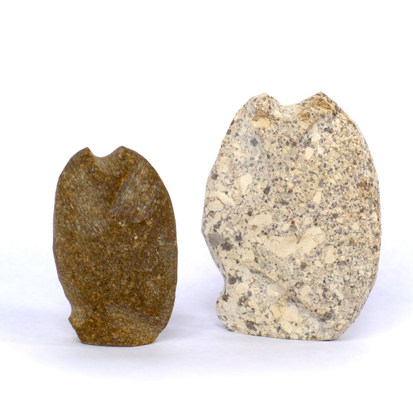 Stone Spirit Animal Sculpture - Owl