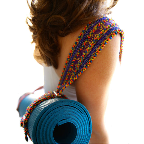 Enlightened Yoga Bag - Indigo (Rabari)