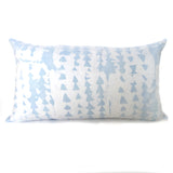 hand batiked pillows in blue